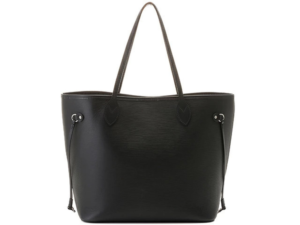 LOUIS VUITTON Neverfull Tote Bag Epi Leather Noir Black